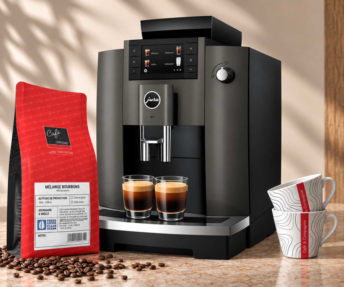 Machine à café professionnelle — Café & Compagnie